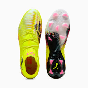 Chaussures de soccer à crampons pour terrain ferme FUTURE 8 ULTIMATE Homme, Yellow Alert-PUMA Black-Sun Struck, extralarge